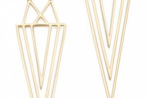 Juicy Couture Spike Linear Earrings