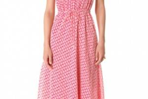 Juicy Couture Starflower Medallion Maxi Dress