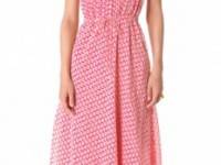 Juicy Couture Starflower Medallion Maxi Dress