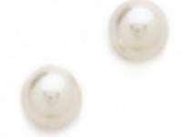 Juliet &amp; Company Glass Pearl Studs