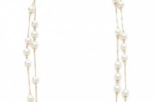 Juliet & Company Long Pearl Wrap Necklace