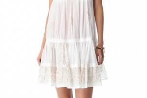 Juliet Dunn Strappy Cover Up Dress