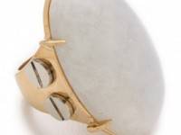 Kelly Wearstler Oval Moonstone Cocktail Ring