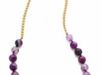 Kenneth Jay Lane Agate Bead Necklace