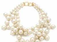 Kenneth Jay Lane Multi Strand Cluster Necklace