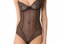 Kiki De Montparnasse Etoile Crochet Bodysuit