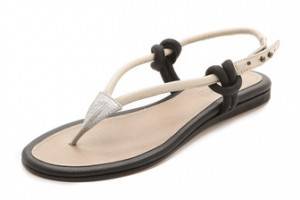 L'AGENCE Dana Flat Sandals