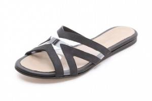 L'AGENCE JJ Slide Sandals