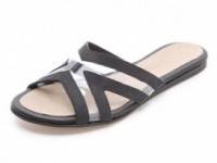 L&#039;AGENCE JJ Slide Sandals