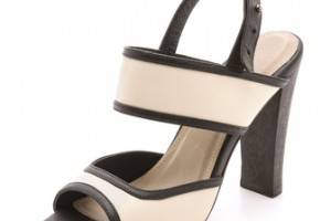 L'AGENCE Joan Contrast Sandals