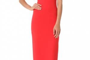 L'Wren Scott Sleeveless Red Dress