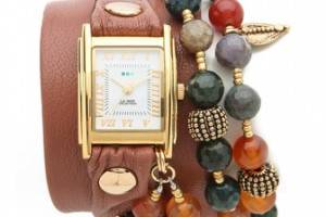 La Mer Collections Thai Charm Wrap Watch