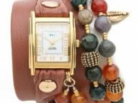 La Mer Collections Thai Charm Wrap Watch