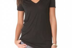 Lanston Open V Neck Tee