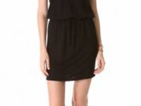 Lanston V Neck Dress with Racer Back