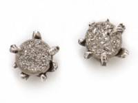 Lauren Wolf Jewelry Druzy Stud Earrings