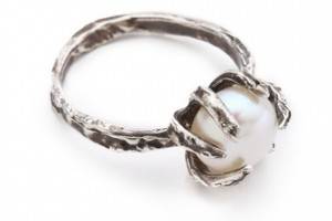 Lauren Wolf Jewelry Large Cultured Freshwater Pearl Ring