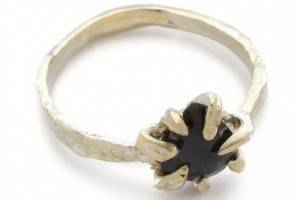 Lauren Wolf Jewelry Sapphire Claw Ring