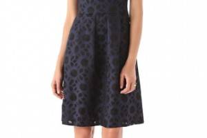 Lela Rose Clock Work Coupe Dress