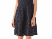 Lela Rose Clock Work Coupe Dress