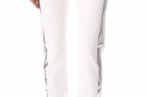 Les Chiffoniers Metallic Stripe Pants