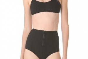 Lisa Marie Fernandez Genevieve High Waisted Bikini