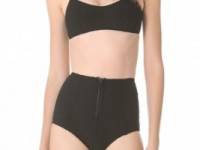 Lisa Marie Fernandez Genevieve High Waisted Bikini