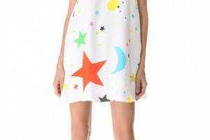 Lisa Perry Outline Galaxy Dress