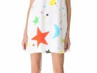 Lisa Perry Outline Galaxy Dress
