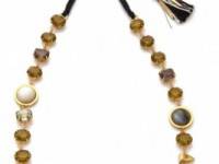 Lizzie Fortunato Black Iris Necklace