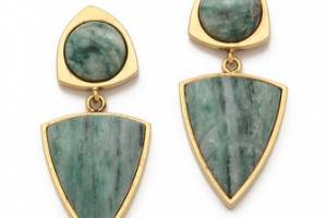 Lizzie Fortunato Healer's Stone Earrings