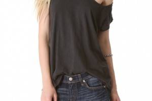 LNA Ripped Neck Tee