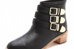 Loeffler Randall Fenton Triple Strap Booties