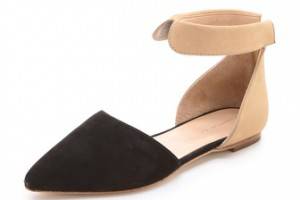 Loeffler Randall Pippa Collar d'Orsay Flats