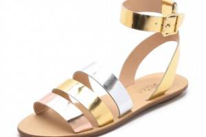 Loeffler Randall Simona Mirror Band Sandals