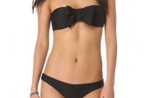 Lolli Linger Bow Bandeau Bikini Top