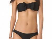 Lolli Linger Bow Bandeau Bikini Top