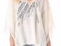 Love Sam Poncho Top