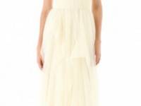 Love, Yu Sweetheart Strapless Gown