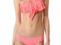 L*Space Brasilia Hunter Rose Bikini Top