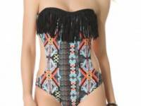 L*Space City Tribe One Piece Swim Suit