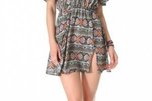 L*Space Tribe Cold Shoulder Cover Up Dress