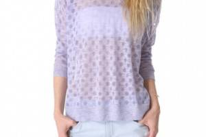 Madewell Burnout Dot Pullover