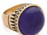 Madewell Carved Cobalt Ring