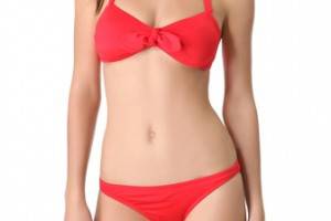 Madewell Sold Tie Front Bikini Top