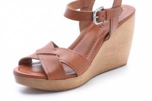 Madewell The Wylie Wedge Sandals