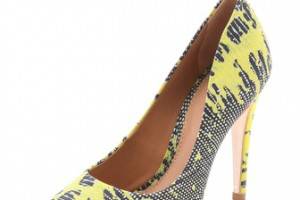 Madison Harding Pickford Lizard Embossed Pumps