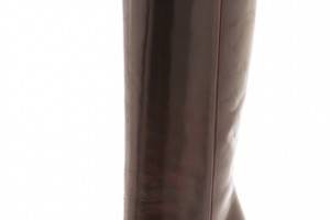 Maison Martin Margiela Wood Grain Heel Leather Boots