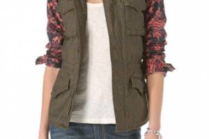 Maison Scotch Lightweight Army Jacket