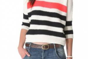 Maison Scotch Nautical Inspired Sweater